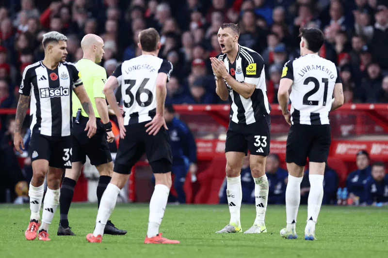 Thành tích thi đấu gần đây của Newcastle vs Nottingham