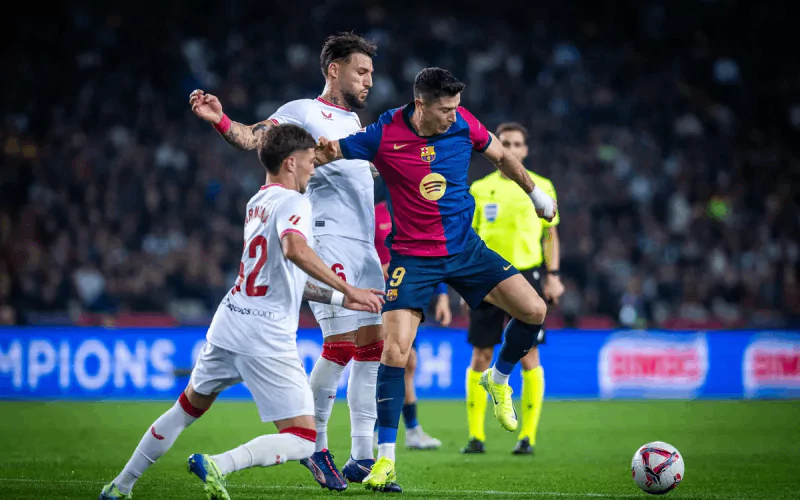 Thành tích thi đấu gần đây của Sevilla vs Barcelona