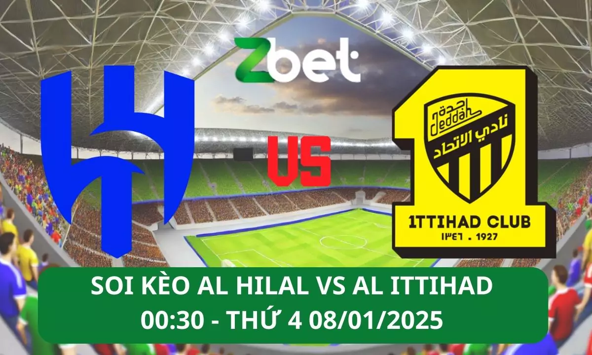 Nhận định soi kèo Al-Hilal vs Al-Ittihad, 00h30 08/01/2025 – King’s Cup
