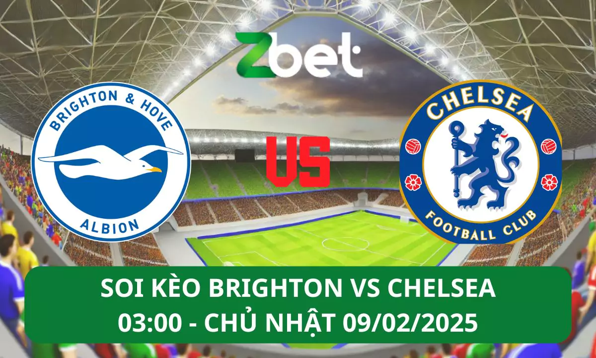 Nhận định soi kèo Brighton vs Chelsea, 03h00 09/02/2025 – FA Cup