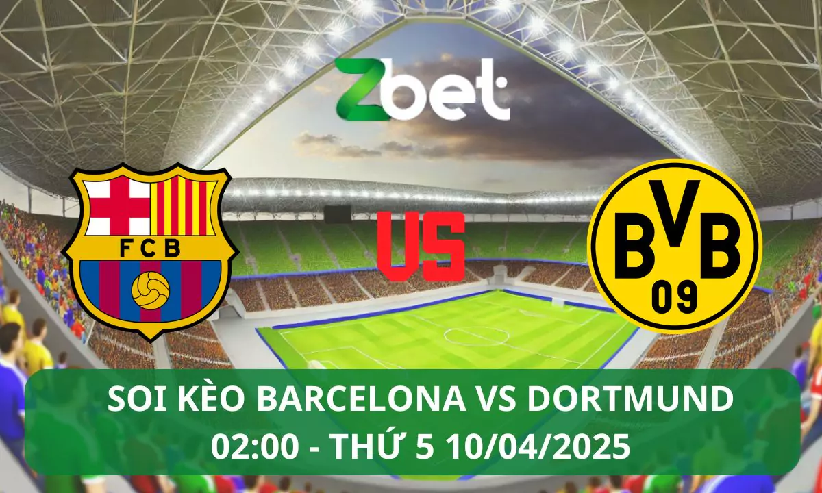 Nhận định soi kèo Barcelona vs Dortmund, 02h00 10/04/2025 – Champions League
