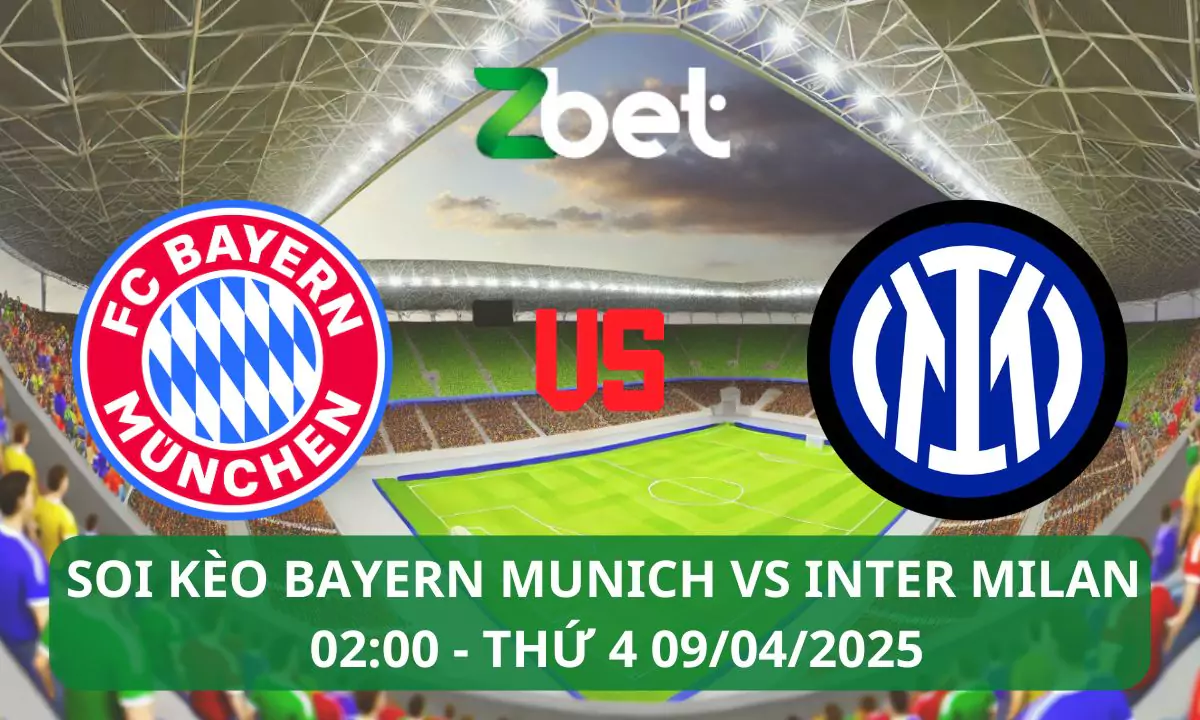 Nhận định soi kèo Bayern Munich vs Inter Milan, 02h00 09/04/2025 – Champions League