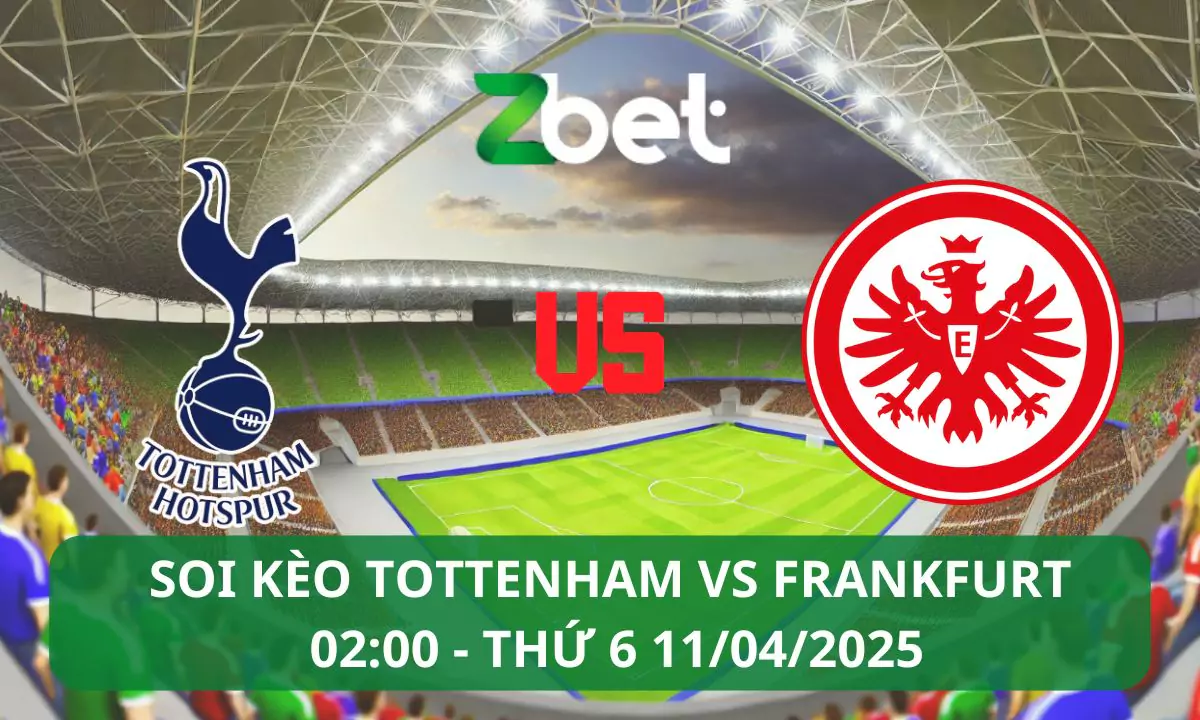 Nhận định soi kèo Tottenham vs Frankfurt, 02h00 11/04/2025 – Europa League