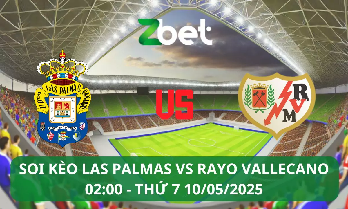 Nhận định soi kèo Las Palmas vs Rayo Vallecano, 02h00 10/05/2025 – La Liga
