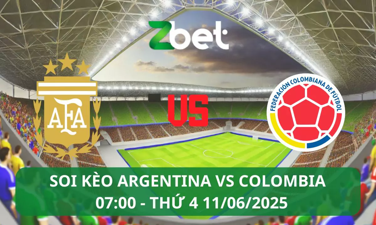 Nhận định soi kèo Argentina vs Colombia, 08h30 11/06/2025 – Vòng loại World Cup