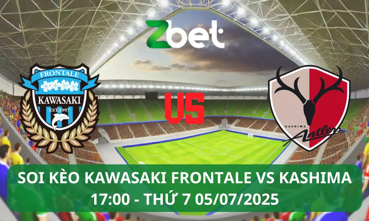 Nhận định soi kèo Kawasaki vs Kashima, 17h00 05/07/2025 – J League