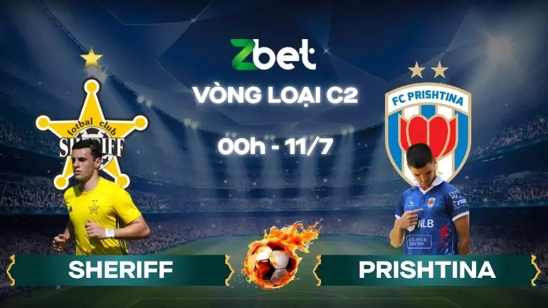 Nhận định soi kèo Sheriff vs Prishtina - 00h00 11/07/2025 – Vòng loại C2
