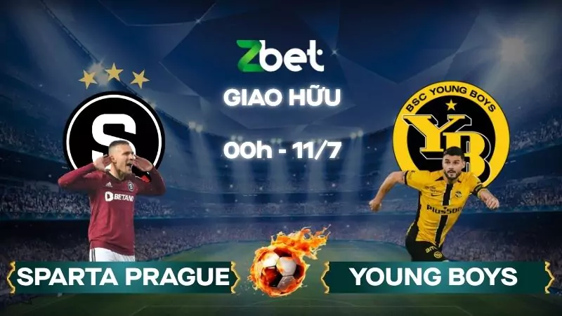 Nhận định soi kèo Sparta Prague vs Young Boys - 00h00 11/07/2025 – Giao hữu