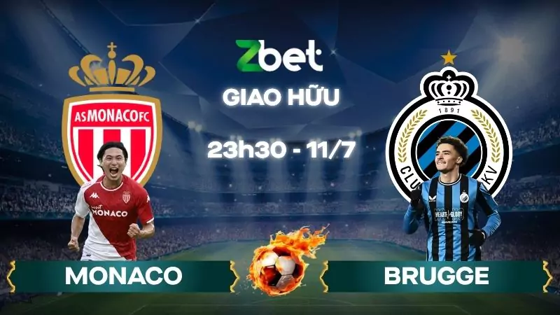 Nhận định soi kèo Monaco vs Brugge - 19h00 11/07/2025 – Giao hữu