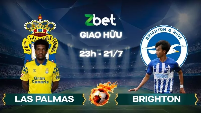Nhận định soi kèo Las Palmas vs Brighton – 23h00 21/07/2025 – Giao hữu