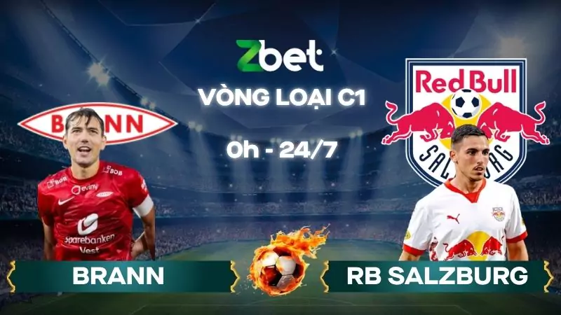 Nhận định soi kèo Brann vs RB Salzburg – 00h00 24/07/2025 – Vòng loại C1