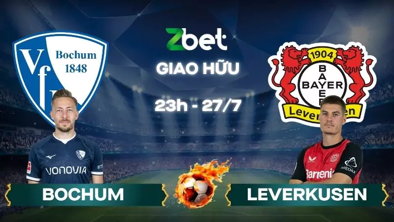 Nhận định soi kèo Bochum vs Leverkusen – 23h00 27/07/2025 – Giao hữu