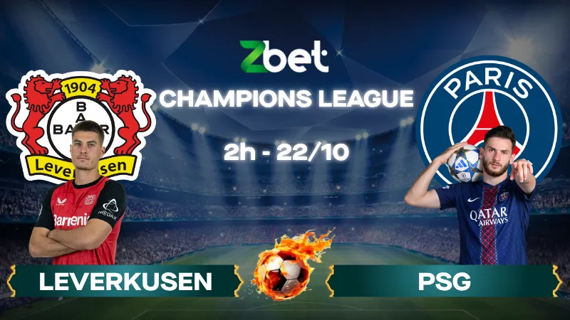 Nhận định soi kèo Bayer Leverkusen vs PSG – 02h00 22/10/2025 – Champions League