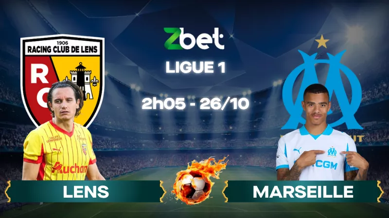 Nhận định soi kèo Lens vs Marseille - 02h05 26/10/2025 - Ligue 1