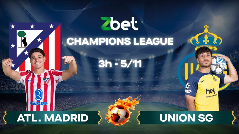 Nhận định soi kèo Atl. Madrid vs Union SG – 03h00 05/11/2025 – Champions League